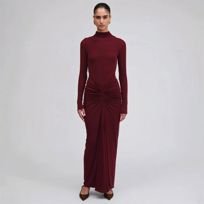 ALICE Ruched Maxi Dress