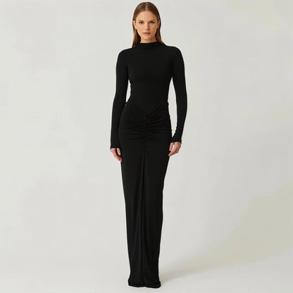 ALICE Ruched Maxi Dress